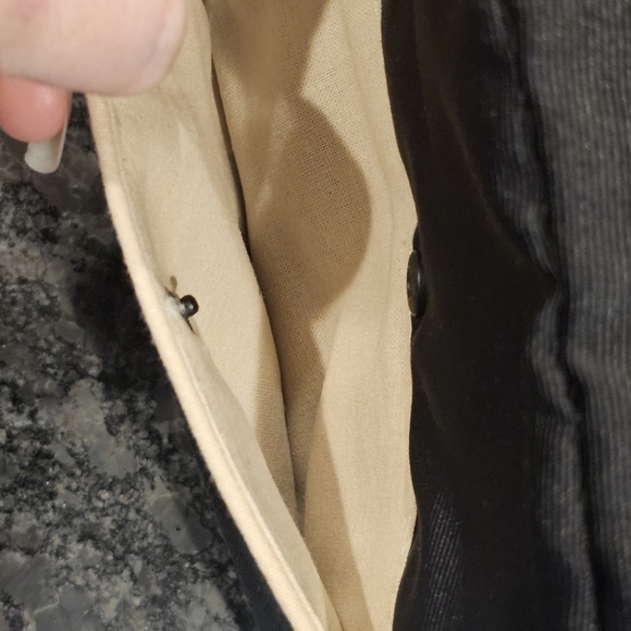 Gucci Nylon Black Zip Clutch w/Sherry Line Crossbody Strap Added NWOT - Picture 12 of 15